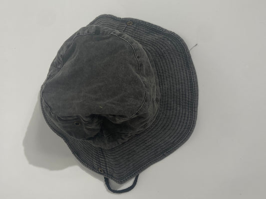 Black Denim Bucket Hat