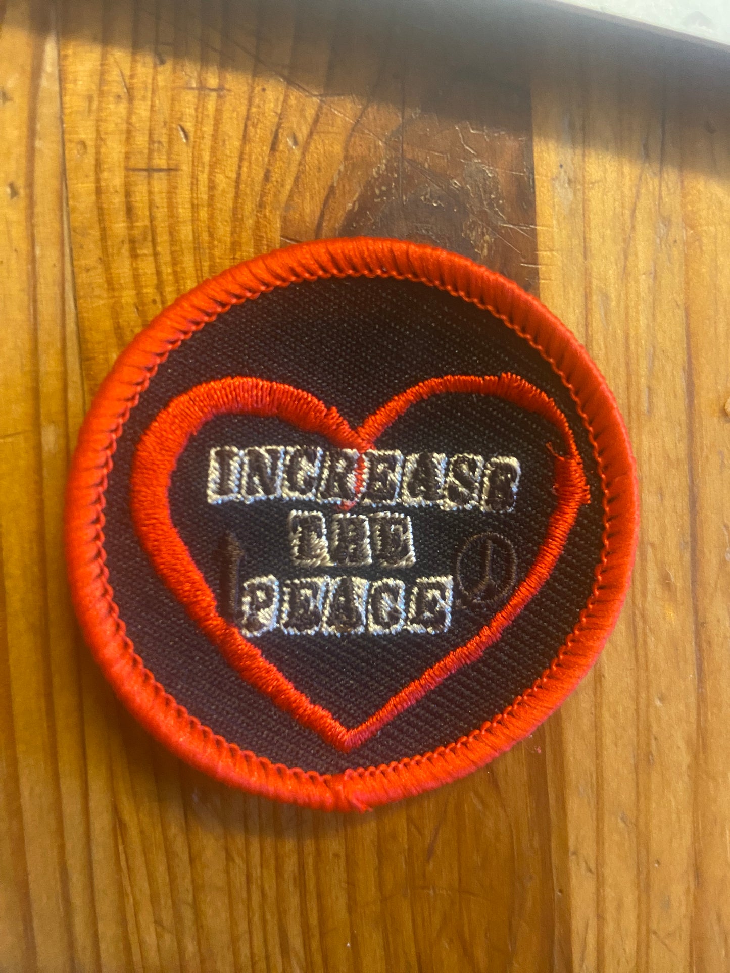 Increase The Peace And Love  Badges