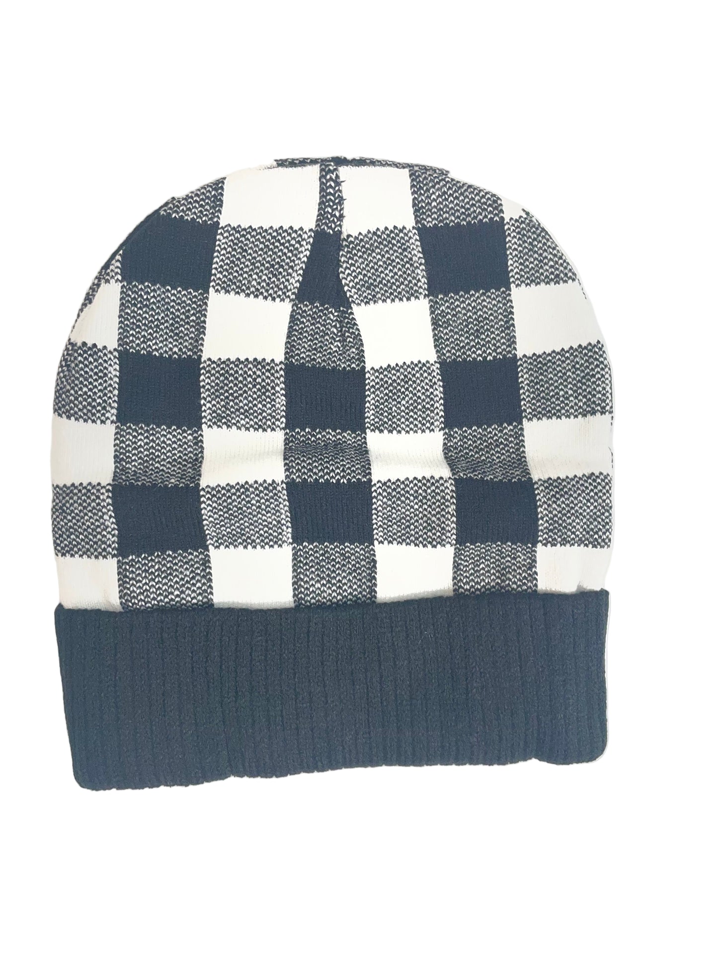 Set of His And Hers Plaid Hats