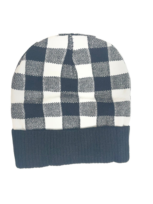 Set of His And Hers Plaid Hats