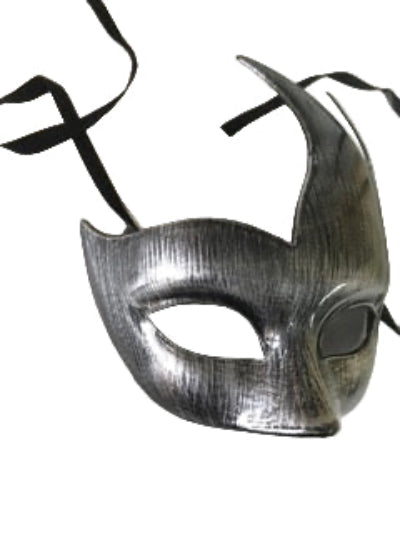 Two His and Hers Extravagant Fancy Dress Masquerade Masks Silver And Purple